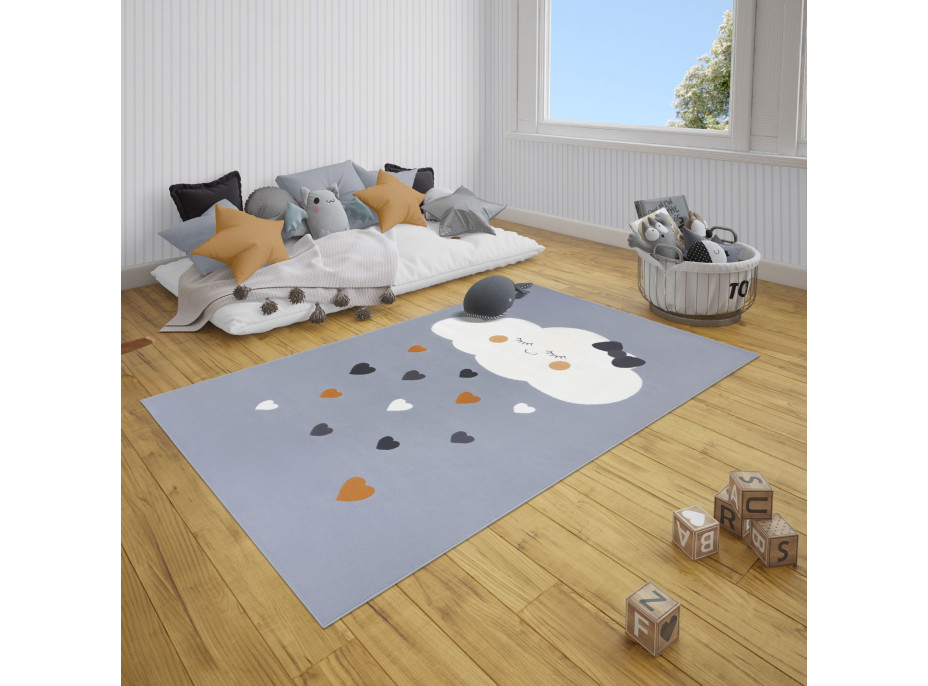 Dětský koberec Adventures 104521 Grey