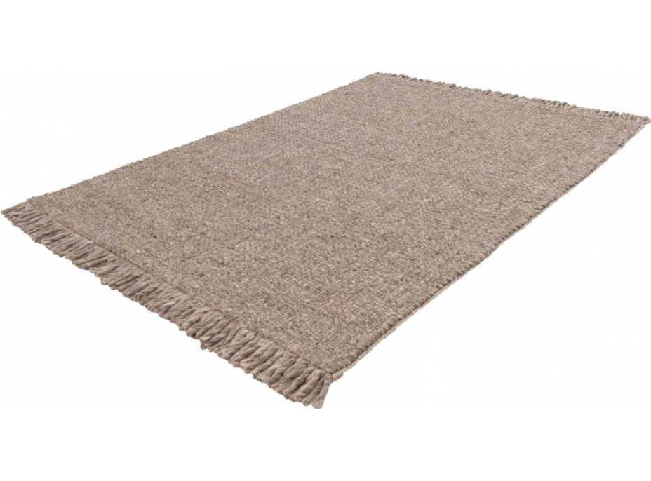 Ručně tkaný kusový koberec Eskil 515 taupe