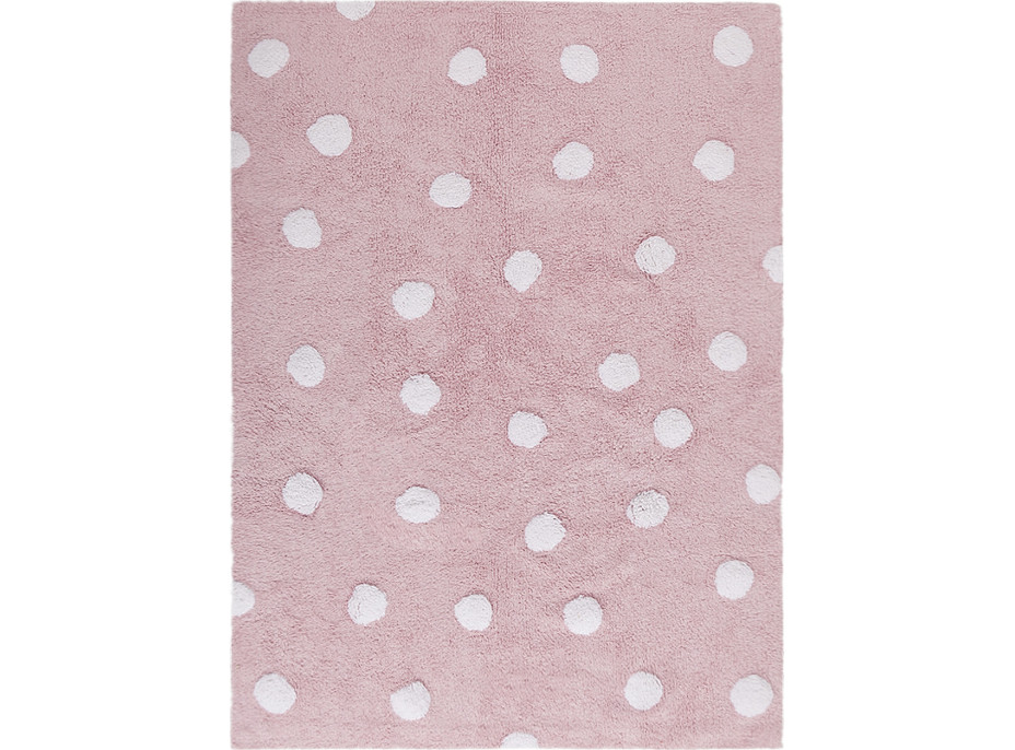 Koberec pro domácí mazlíčky Polka Dots Pink-White