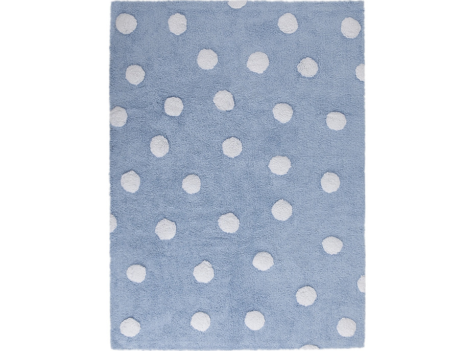 Koberec pro domácí mazlíčky Polka Dots Blue-White