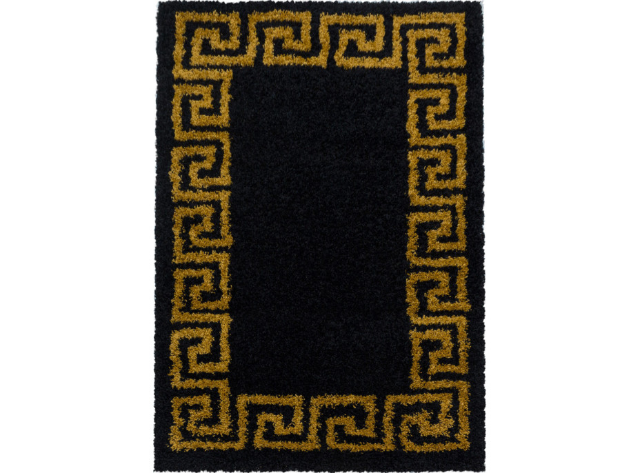 Kusový koberec Hera Shaggy 3301 gold