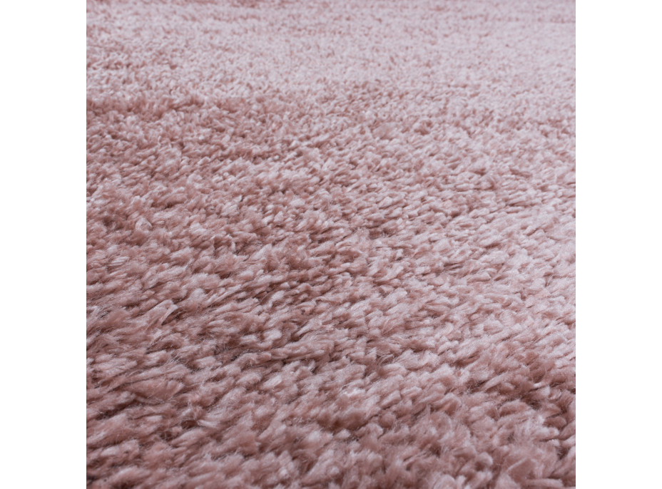 Kusový koberec Fluffy Shaggy 3500 rose