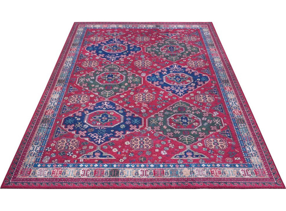 Kusový koberec Asmar 104902 Wine-red