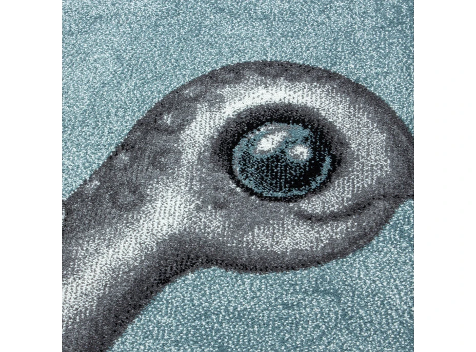 Dětský kusový koberec Bambi 860 blue circle