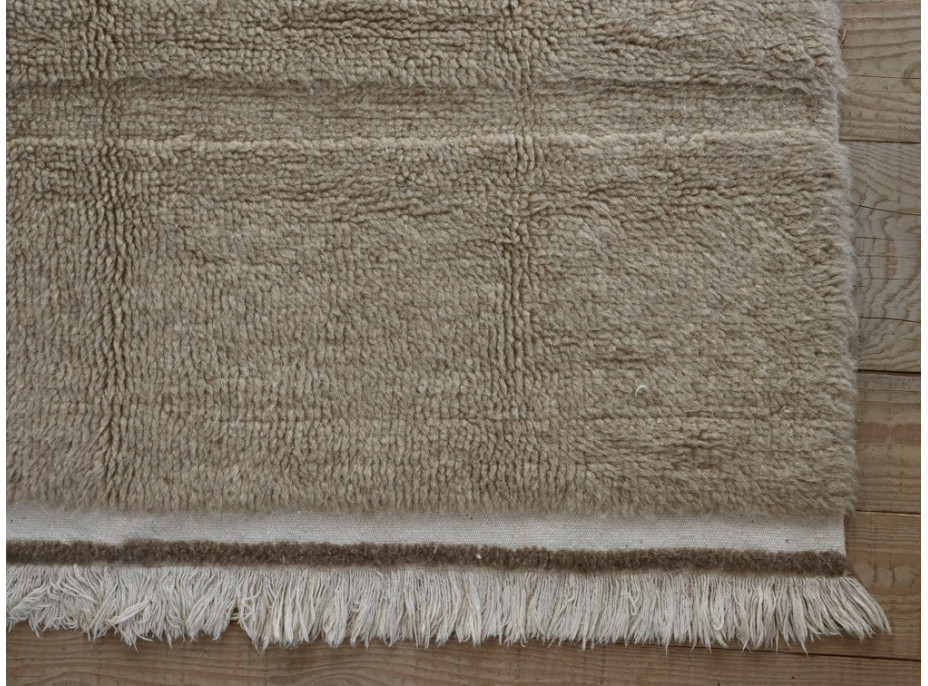 Vlněný koberec Steppe - Sheep Beige