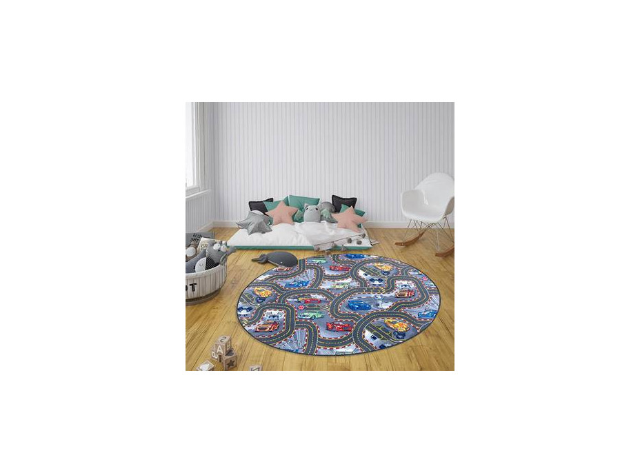 Dětský kusový koberec Play 105204 circle