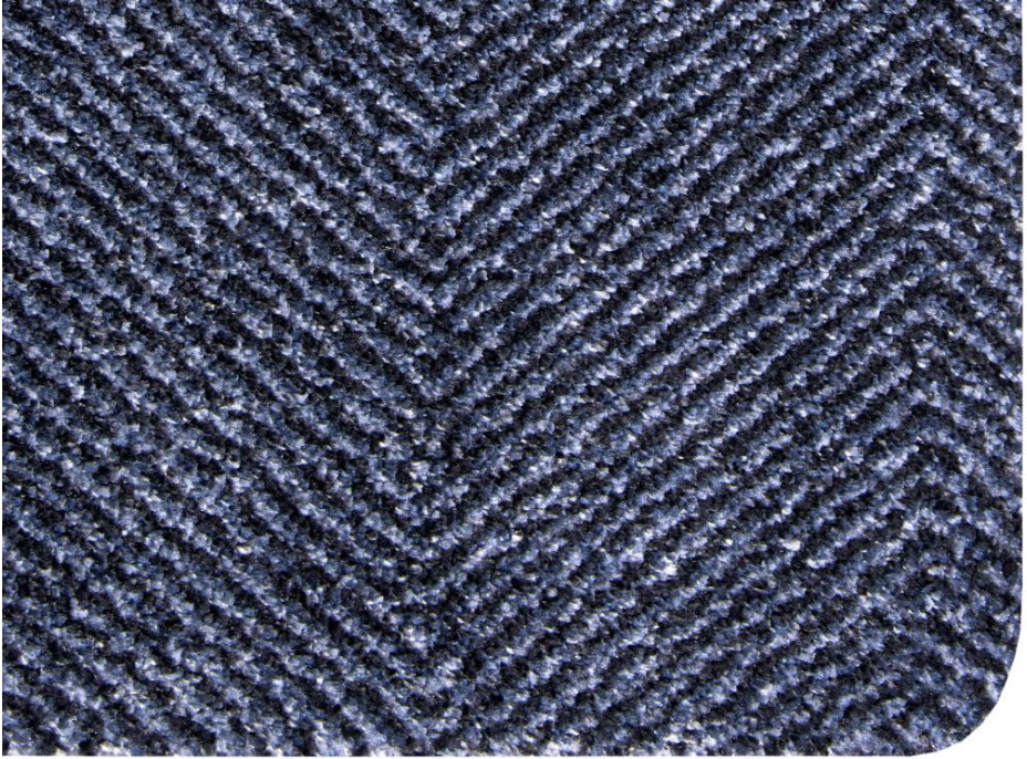 Rohožka Clean & Go 105348 Dark blue Black