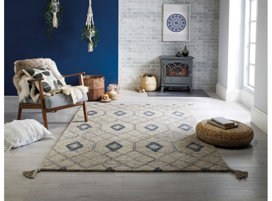 Kusový koberec Nappe Diego Grey