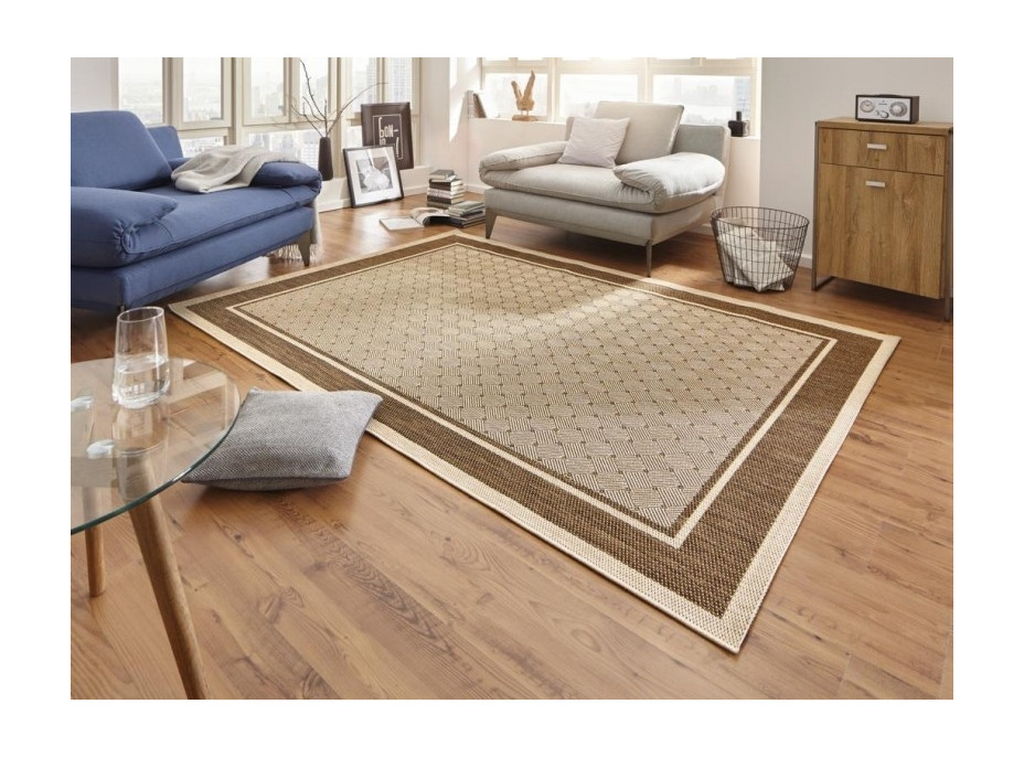 Kusový koberec Natural 102715 Classy brown