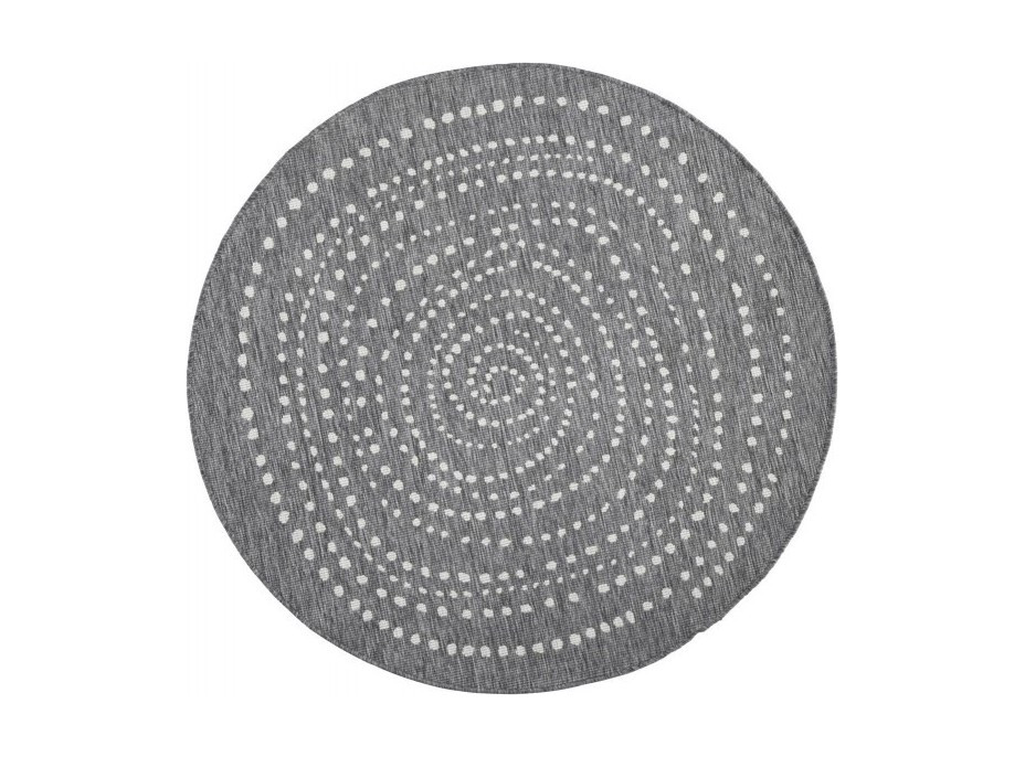 Kusový oboustranný koberec Twin 103112 grey creme