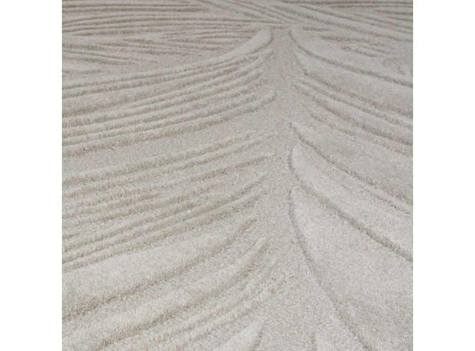 Kusový koberec Solace Lino Leaf Grey