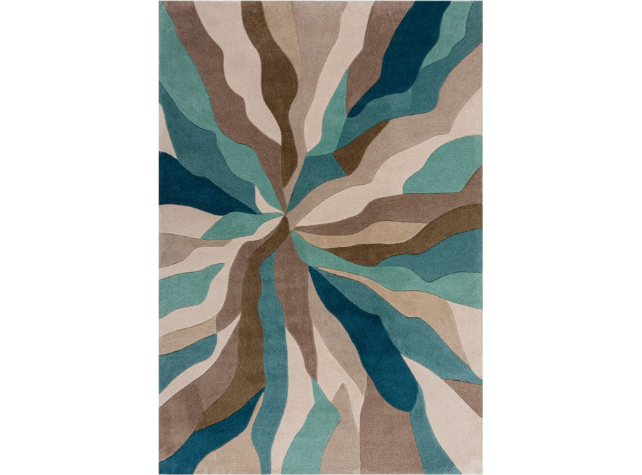 Kusový koberec Zest Infinite Splinter Teal