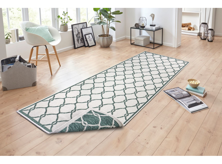 Kusový koberec Twin-Wendeteppiche 105480 Green
