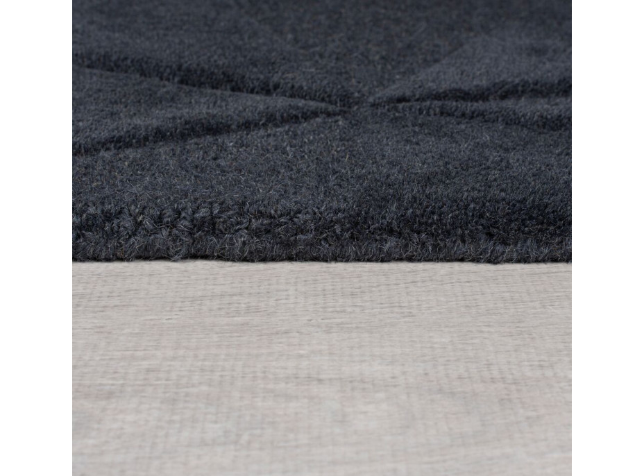 Kusový koberec Moderno Shard Charcoal
