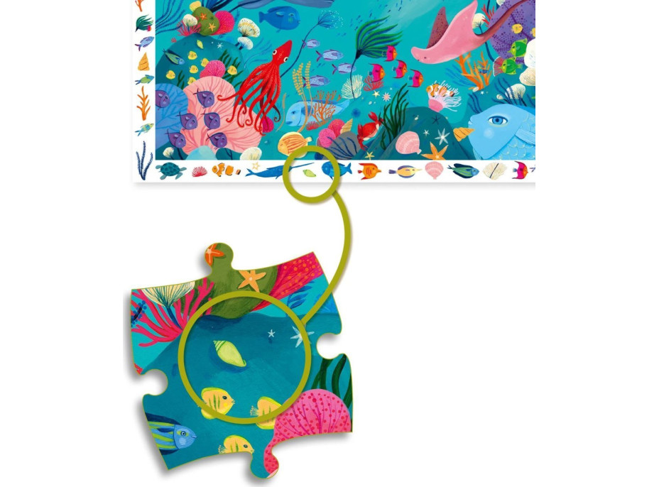 DJECO Puzzle Observation: Mořský svět 54 dílků