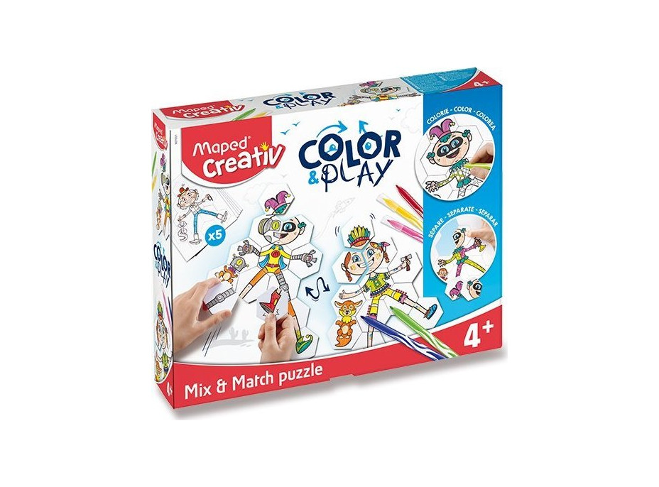 Sada MAPED Creativ Color & Play Mix Skládačka