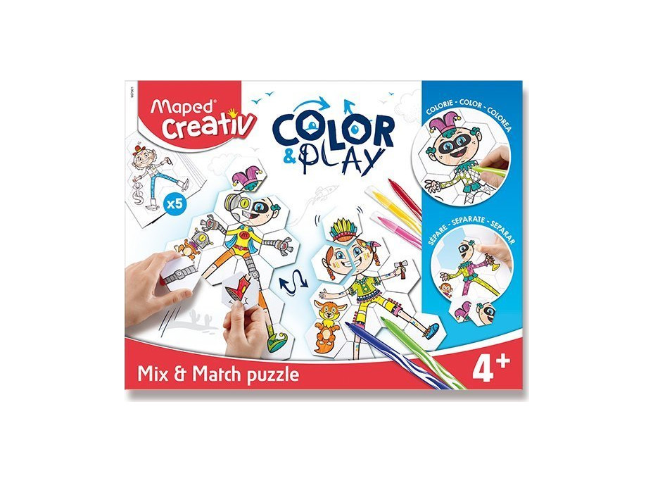 Sada MAPED Creativ Color & Play Mix Skládačka