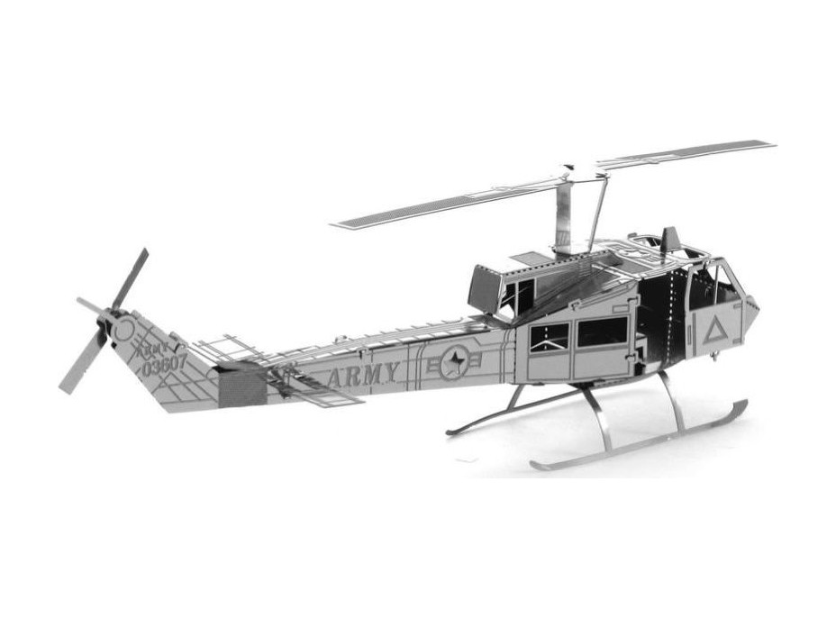 METAL EARTH 3D puzzle Vrtulník Bell UH-1 Huey