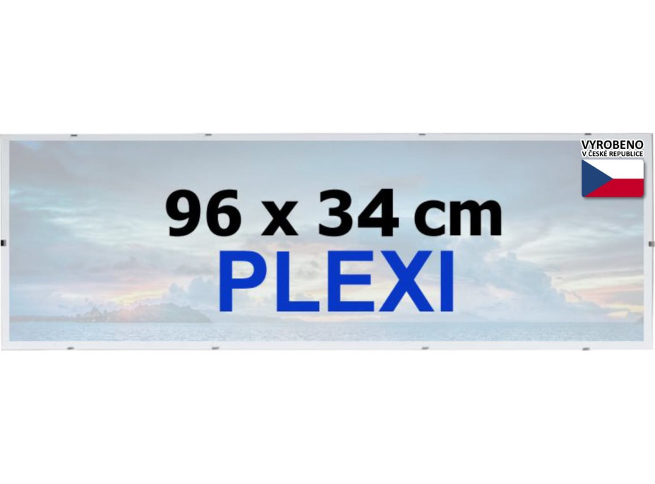 BFHM Rám na puzzle Euroclip 96x34cm (plexisklo)
