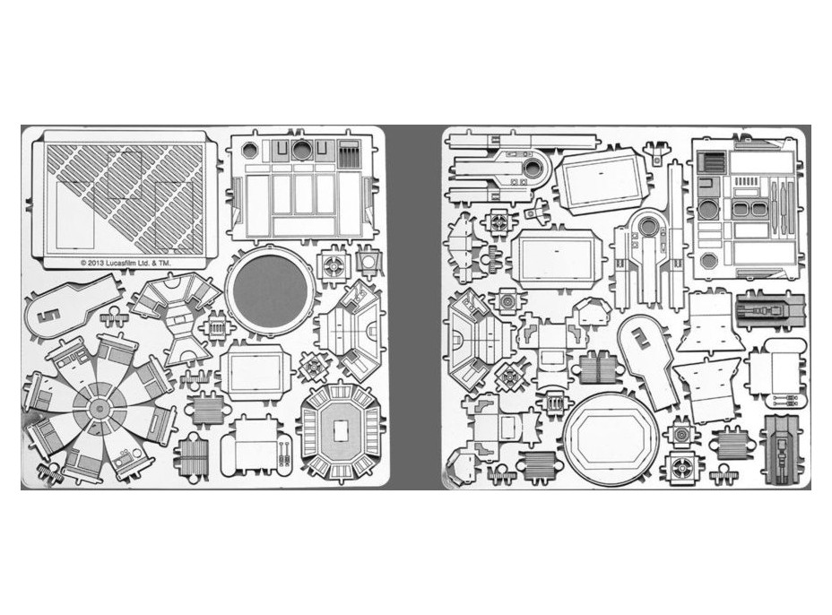 METAL EARTH 3D puzzle Star Wars: R2-D2