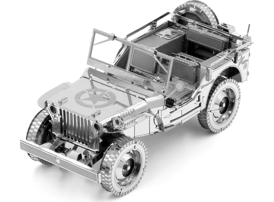 METAL EARTH 3D puzzle Jeep Willys MB Overland (ICONX)