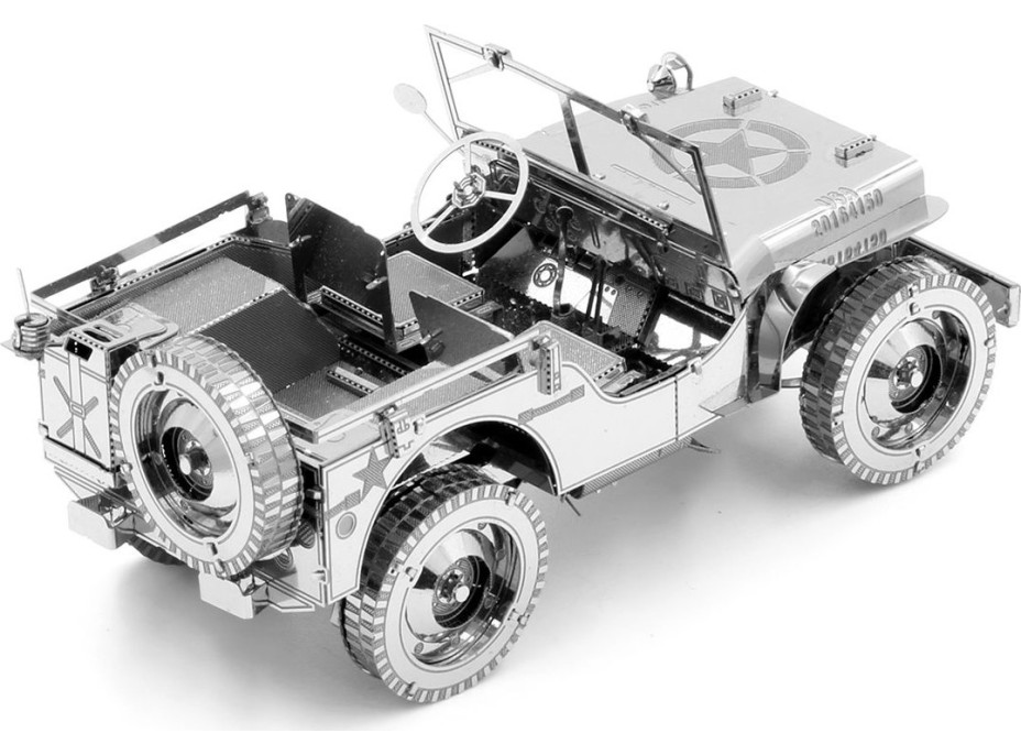 METAL EARTH 3D puzzle Jeep Willys MB Overland (ICONX)