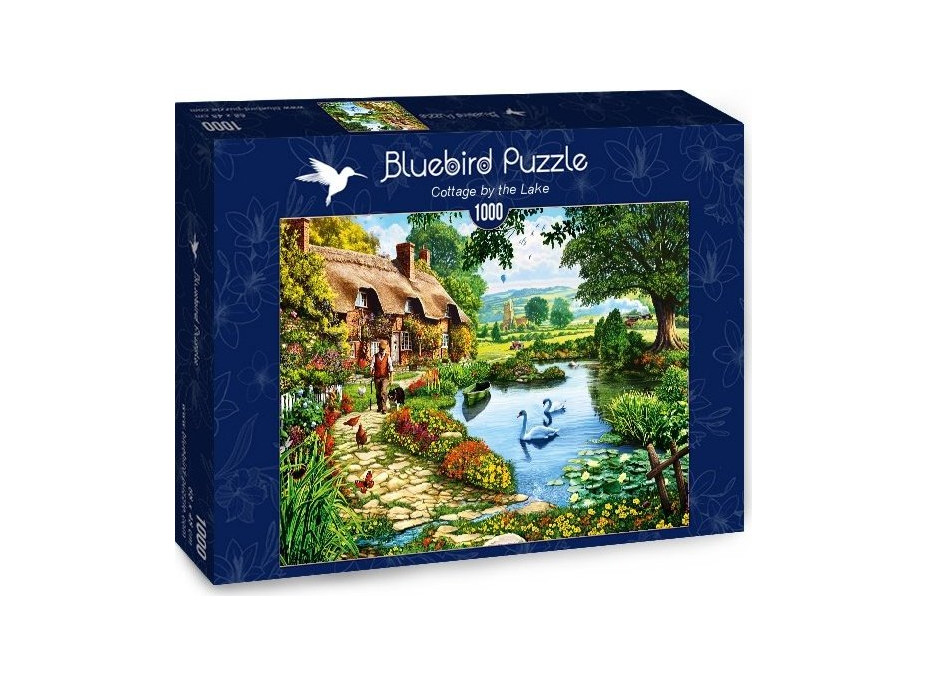 BLUEBIRD Puzzle Chaloupka u rybníka 1000 dílků