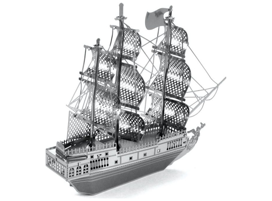 METAL EARTH 3D puzzle Black Pearl (Černá perla)