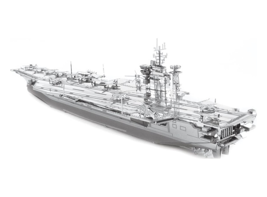 METAL EARTH 3D puzzle Letadlová loď USS Theodore Roosevelt CVN-71 (ICONX)
