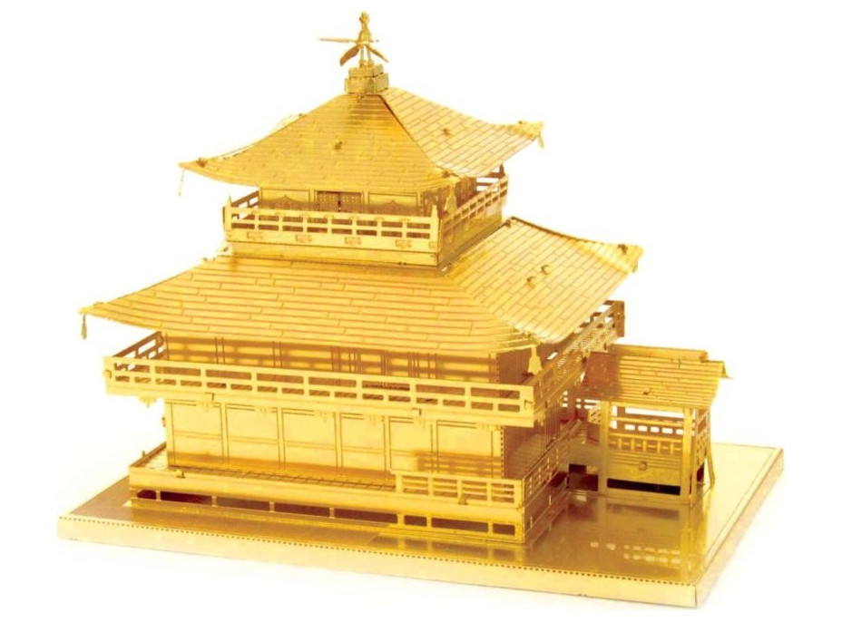 METAL EARTH 3D puzzle Chrám Kinkaku-ji (zlatý)