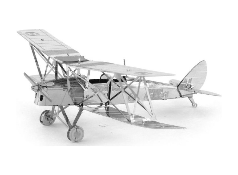 METAL EARTH 3D puzzle Letoun de Havilland Tiger Moth