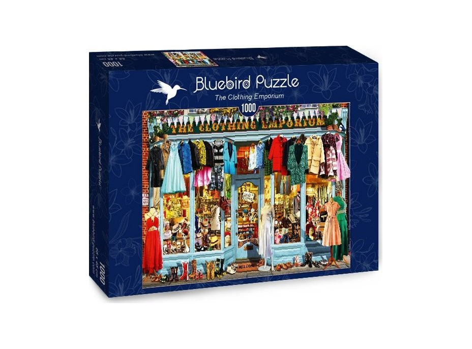 BLUEBIRD Puzzle Obchod s oblečením 1000 dílků