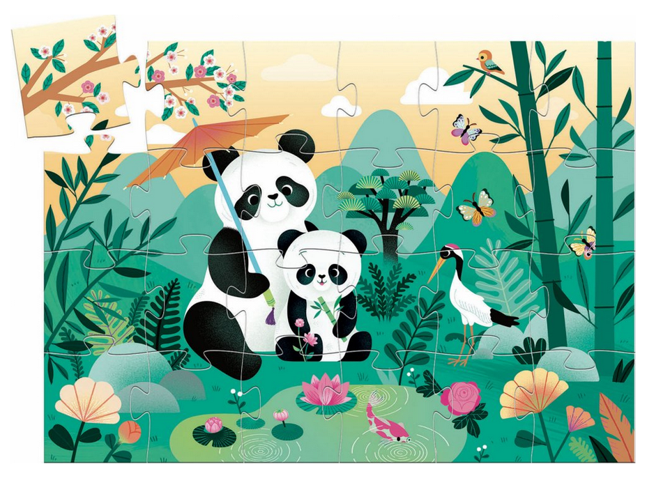 DJECO Puzzle Panda 24 dílků