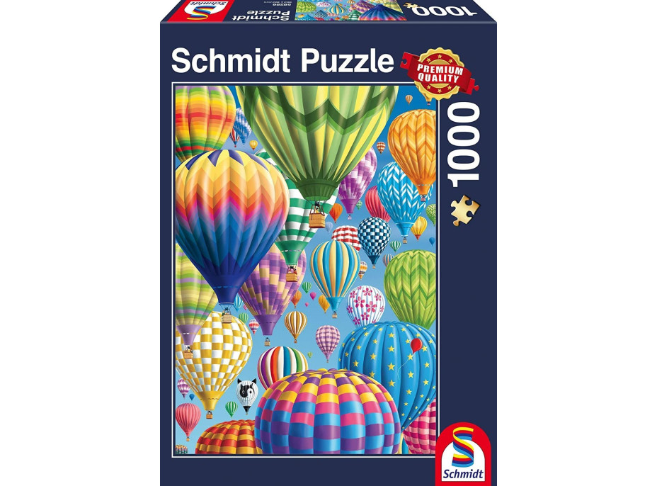 SCHMIDT Puzzle Nebe plné balónů 1000 dílků