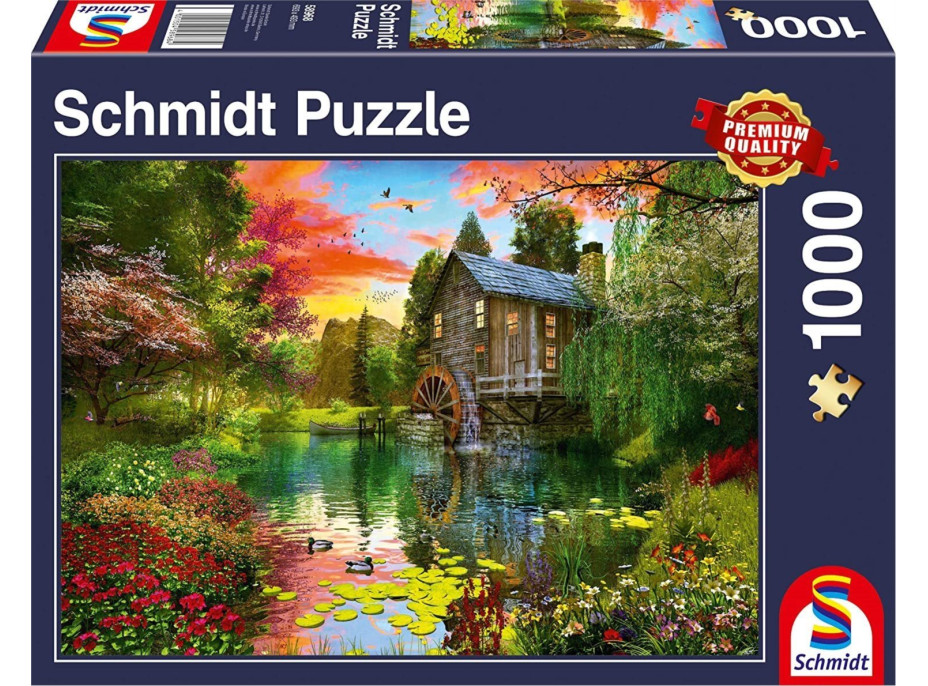 SCHMIDT Puzzle Vodní mlýn 1000 dílků