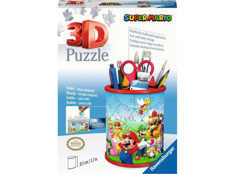 RAVENSBURGER 3D puzzle stojan: Super Mario 54 dílků