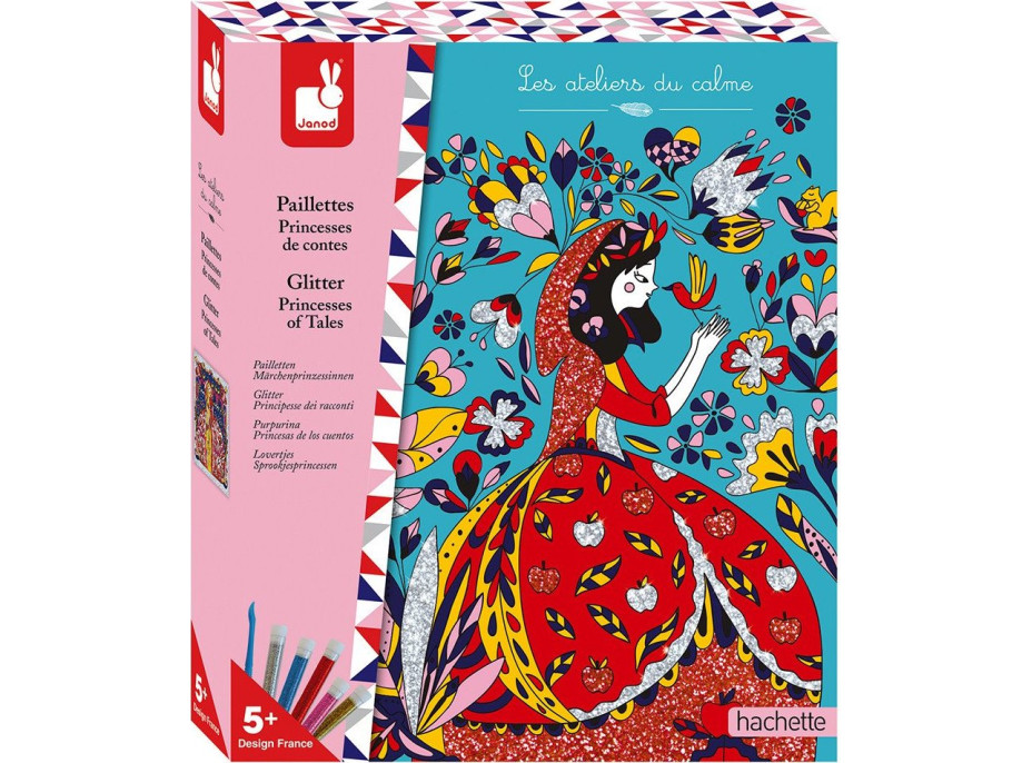 JANOD Obrázky z písku Princezny se třpytkami Maxi