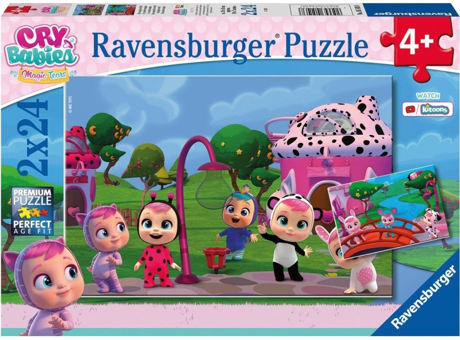 RAVENSBURGER Puzzle Cry Babies Magic Tears 2x24 dílků