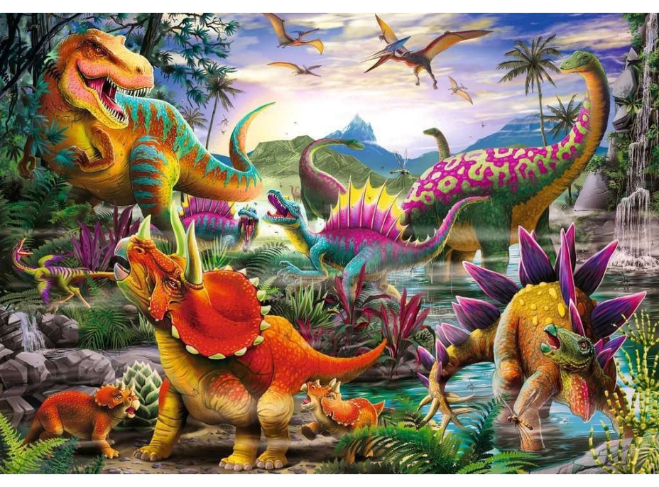 RAVENSBURGER Puzzle Tyranosauří řev 35 dílků