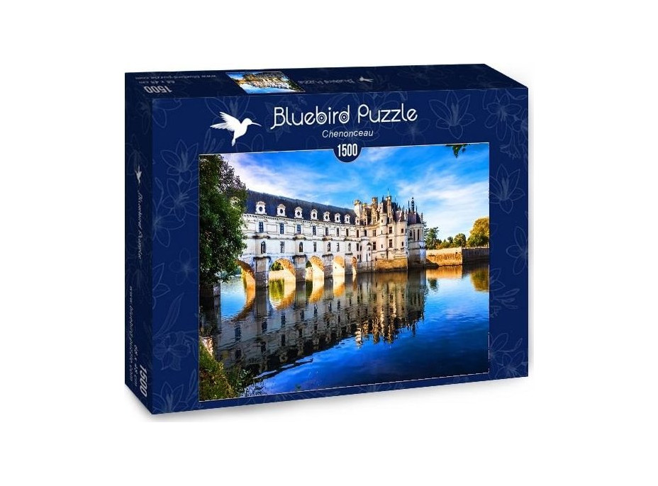 BLUEBIRD Puzzle Zámek Chenonceau 1500 dílků