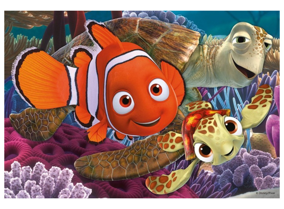 RAVENSBURGER Puzzle Hledá se Nemo 2x12 dílků