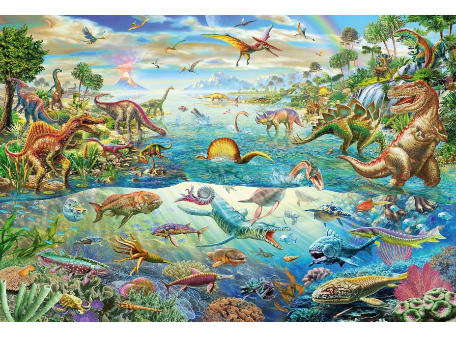 SCHMIDT Puzzle Svět dinosaurů 200 dílků