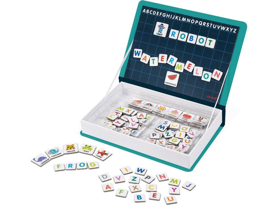 JANOD Magnetibook Anglická abeceda JANOD Magnetibook Anglická abeceda