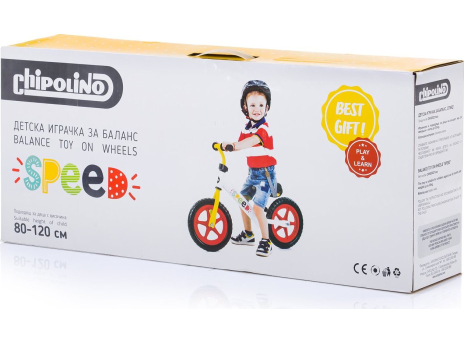 CHIPOLINO Odrážedlo Speed Pink