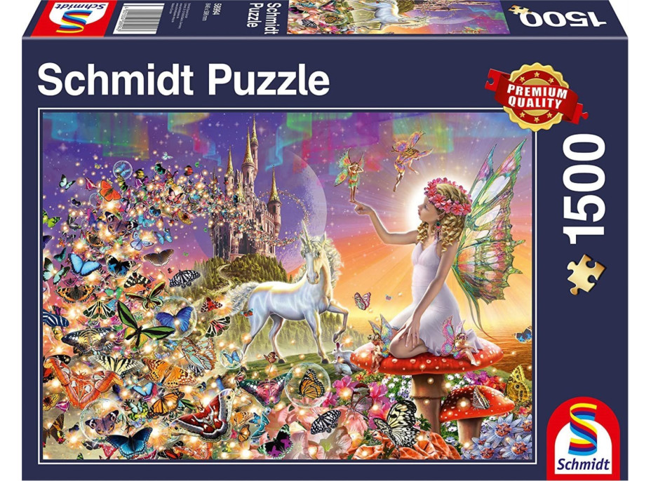 SCHMIDT Puzzle Kouzelná pohádková země 1500 dílků