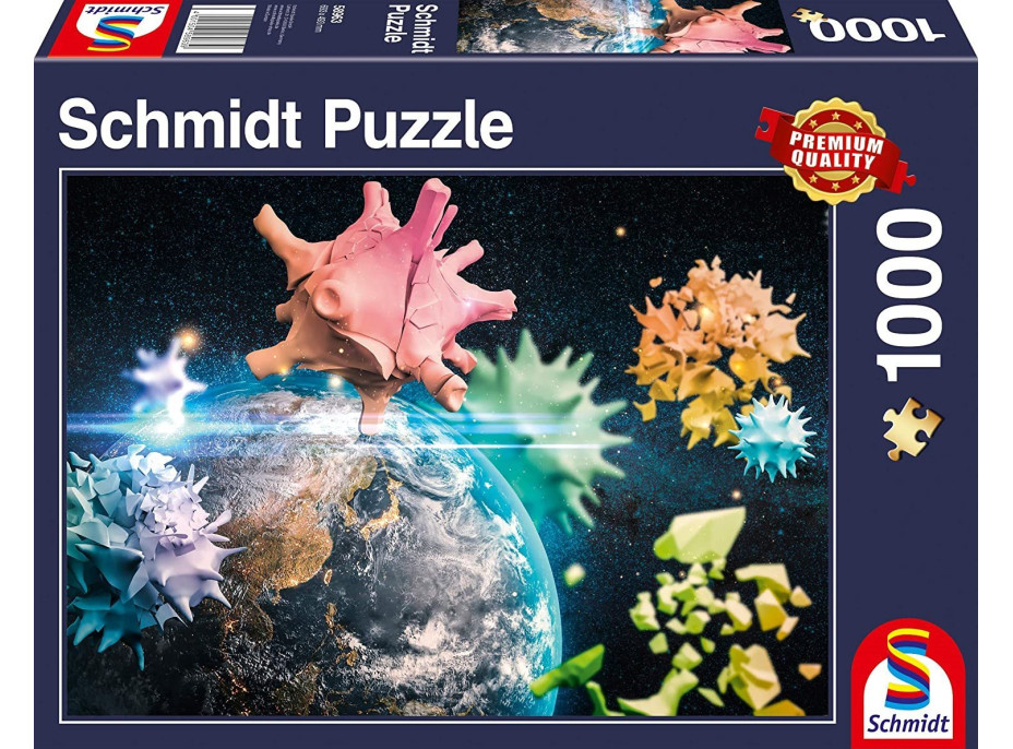 SCHMIDT Puzzle Planeta Země 2020, 1000 dílků