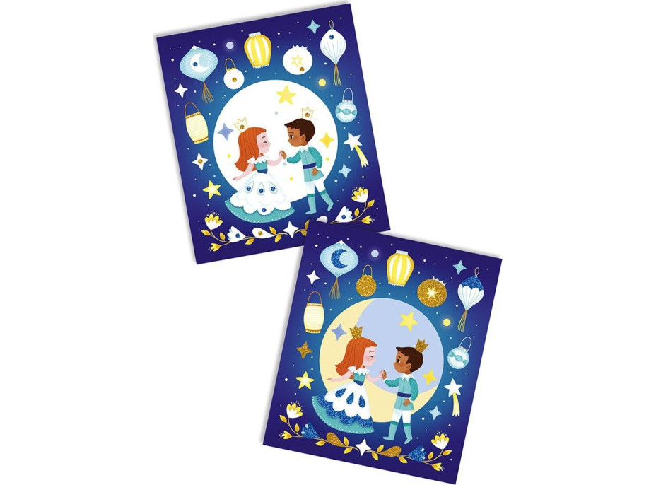 JANOD Svítící obrázky z písku Čarovná noc Maxi