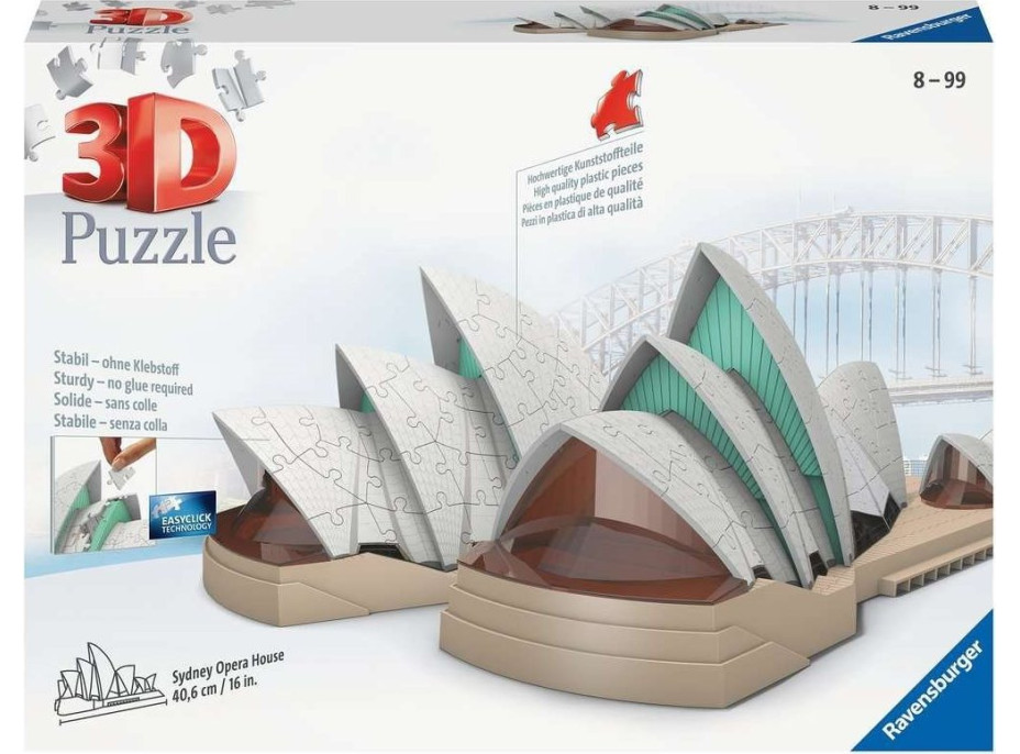 RAVENSBURGER 3D puzzle Budova Opery v Sydney 237 dílků