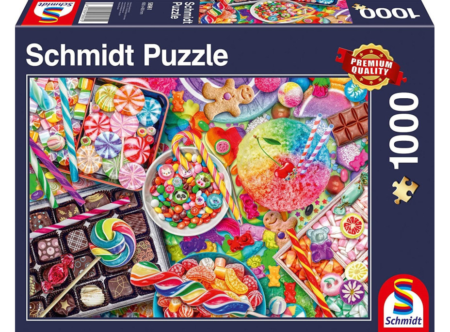 SCHMIDT Puzzle Cukrovinky 1000 dílků