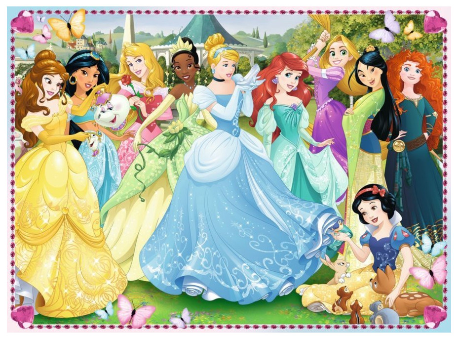 RAVENSBURGER Puzzle Disney princezny: Čas zazářit XXL 100 dílků